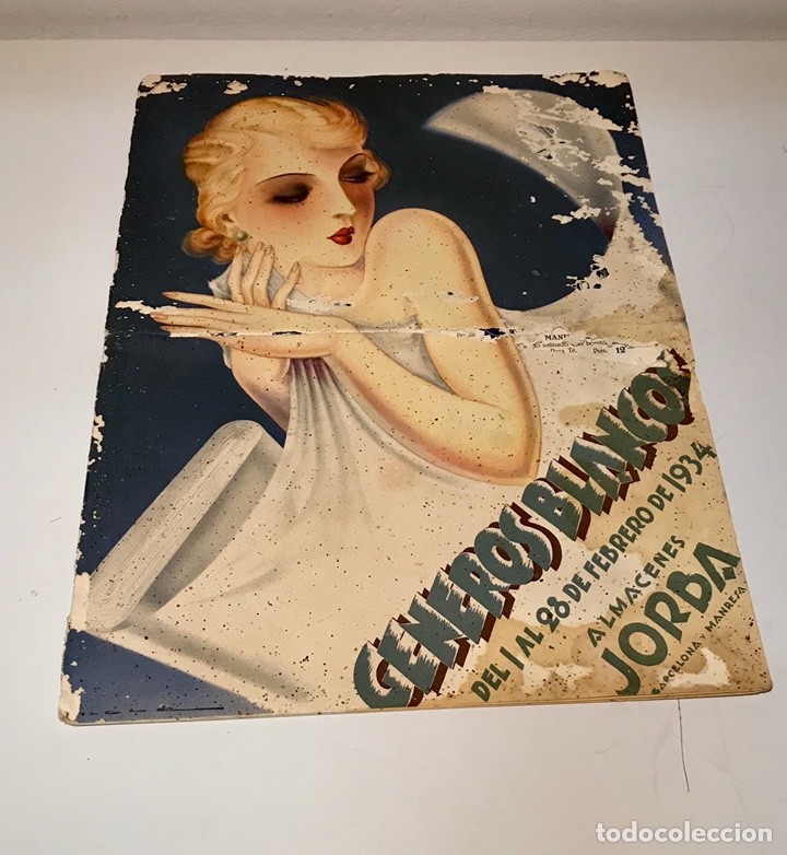Cat&aacute;logos publicitarios: Cat&aacute;logo Almacenes Jorba. Barcelona y Manresa. G&eacute;neros Blancos. Del 1 al 28 de Febrero de 1934.