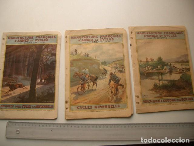 Cat&aacute;logos publicitarios: 3 MANUFACTURE FRAN&Ccedil;AISE D&acute;ARMES ET CYCLES ver fotos