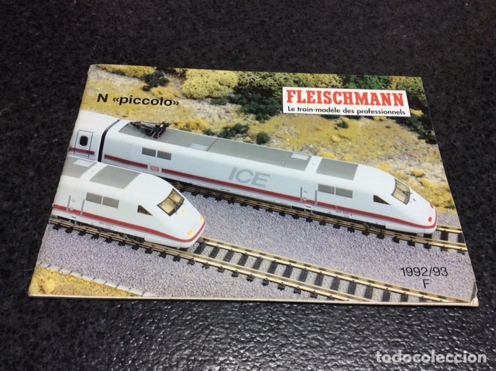Werbekataloge: FLEISCHMANN LE TRAIN-MODELE DES PROFESSIONNELS 1992/1993 - EDICION EN FRANCES