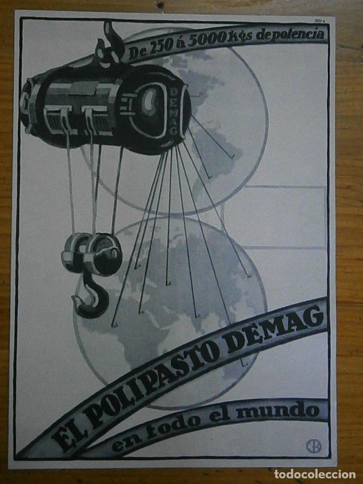 Advertising Catalogs: EL POLIPASTO DEMAG EN TODO EL MUNDO ,,BUEN ESTADO