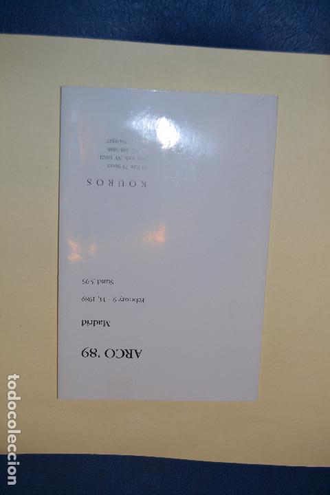 Cat&aacute;logos publicit&aacute;rios: PROGRAMA LA GALERIA KOUROS ARCO 89