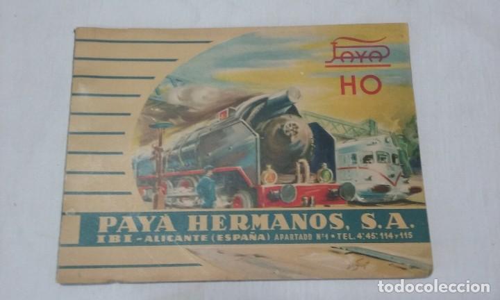 Cat&aacute;logos publicitarios: Cat&aacute;logo trenes Paya