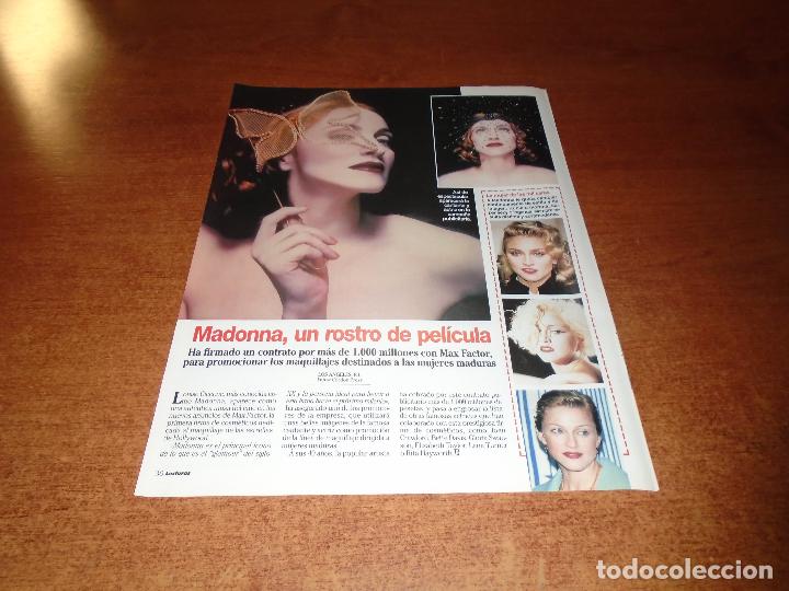 Cat&aacute;logos publicitarios: PUBLICIDAD EN PRENSA A&Ntilde;O 1999: MADONNA Y PUBLICIDAD DANONE CON ELLE MACPHERSON