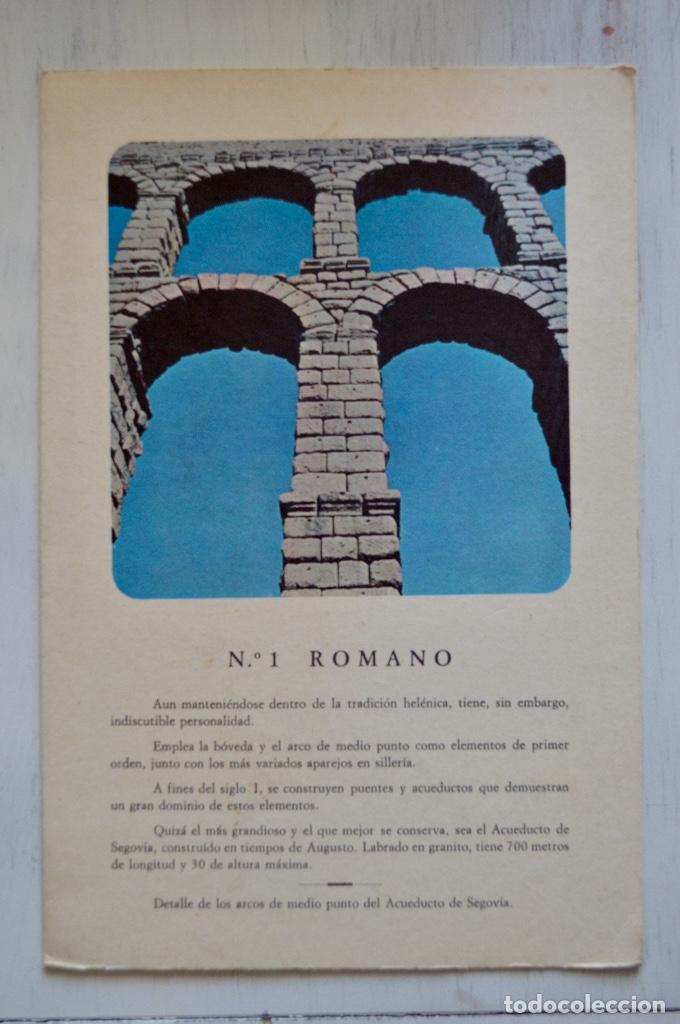 Cat&aacute;logos publicitarios: NEUROMADE, ESTILOS ARQUITECT&Oacute;NICOS EN ESPA&Ntilde;A, N&ordm; 1 ROMANO, ACUEDUCTO - SEGOVIA
