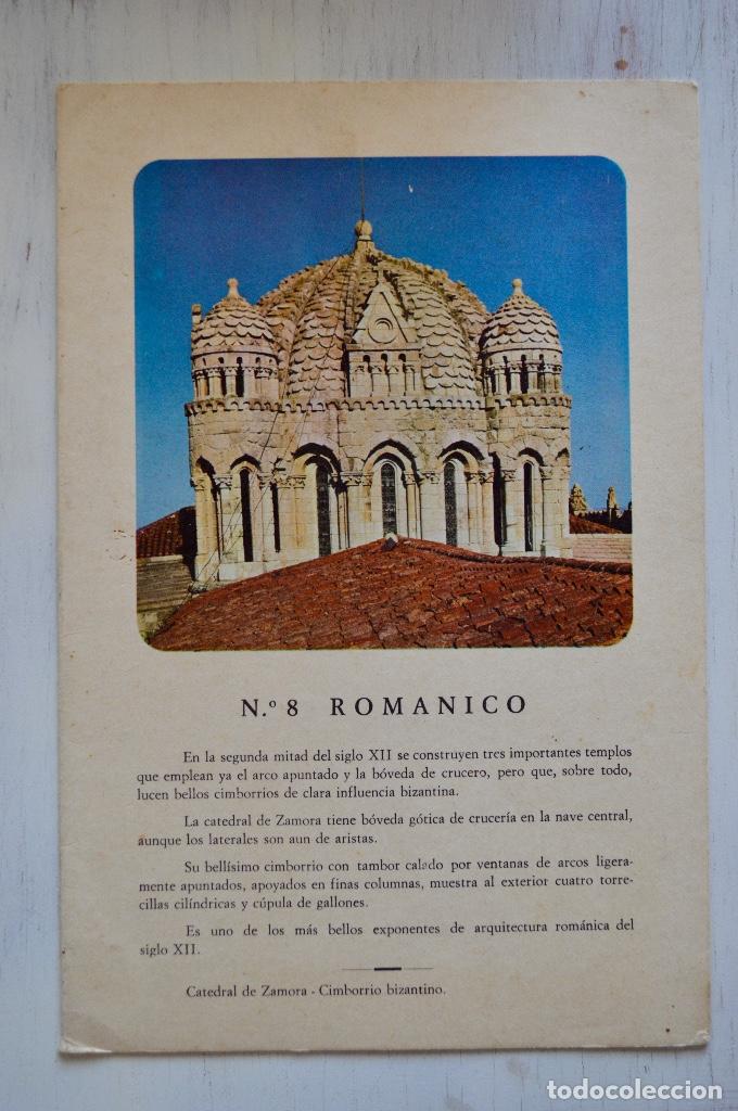 Werbekataloge: NEUROMADE, ESTILOS ARQUITECT&Oacute;NICOS EN ESPA&Ntilde;A, N&ordm; 8 ROMANICO, CATEDRAL - ZAMORA. LABORATORIOS MADE