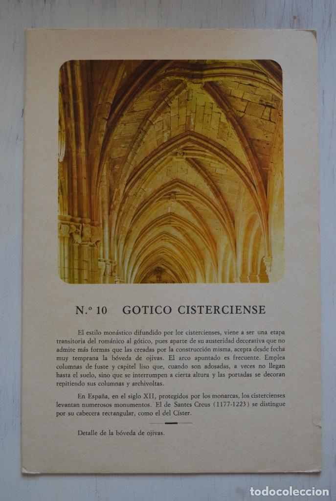 Werbekataloge: NEUROMADE, ESTILOS ARQUITECT&Oacute;NICOS EN ESPA&Ntilde;A, N&ordm; 10 GOTICO CISTERCIENSE,MONASTERIO - TARRAGONA. MADE