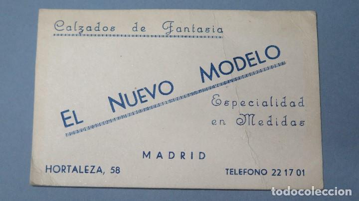 Catalogues publicitaires: TARJETA PUBLICITARIA. CALZADOS DE FANTASIA. MADRID