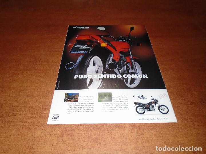 Cat&aacute;logos publicitarios: PUBLICIDAD EN PRENSA DE 1992: MOTOCICLETA HONDA TWO FIFTY