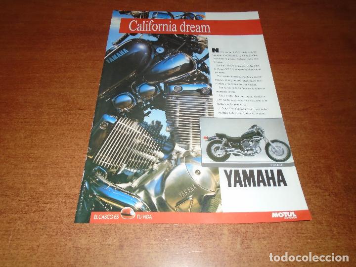 Cat&aacute;logos publicitarios: PUBLICIDAD EN PRENSA DE 1989: MOTOCICLETA YAMAHA VIRAGO
