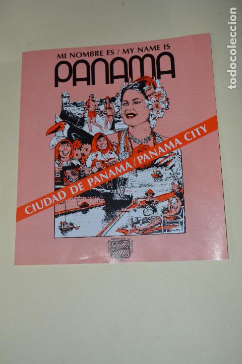Cat&aacute;logos publicitarios: FOLLETO TURISTICO ANTIGUO DE PANAMA EN INGLES DE 1986