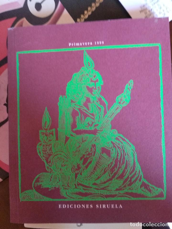 Cat&aacute;logos publicitarios: Ediciones Siruela - cat&aacute;logo primavera 1999 - Foto 1