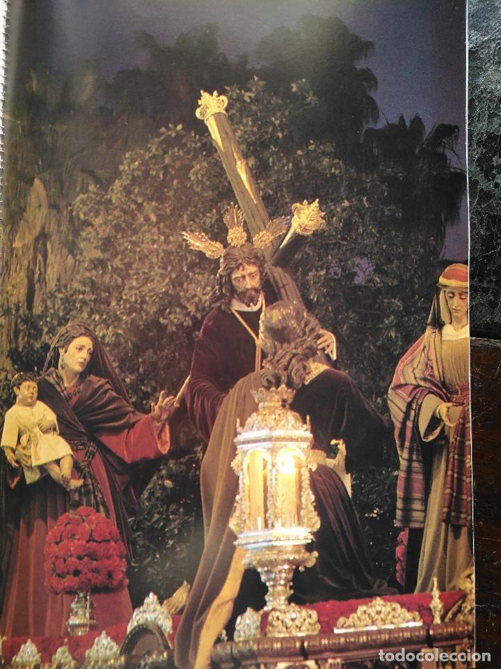 Advertising Catalogs: 24 x 16,5 hoja coleccionable procesion semana santa malaga - virgen o cristo . trono ..hoja completa
