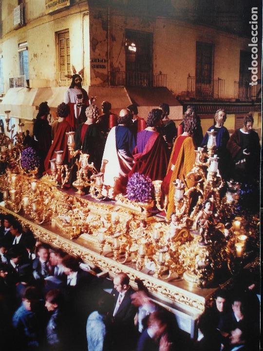 Advertising Catalogs: 24 x 16,5 hoja coleccionable procesion semana santa malaga - virgen o cristo . trono ..hoja completa