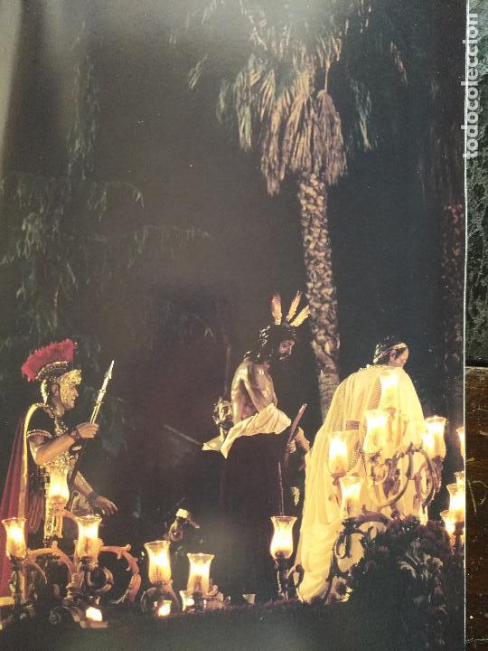 Advertising Catalogs: 24 x 16,5 hoja coleccionable procesion semana santa malaga - virgen o cristo . trono ..hoja completa