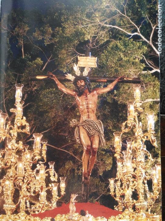 Cat&aacute;logos publicit&aacute;rios: 24 x 16,5 hoja coleccionable procesion semana santa malaga - virgen o cristo . trono ..hoja completa