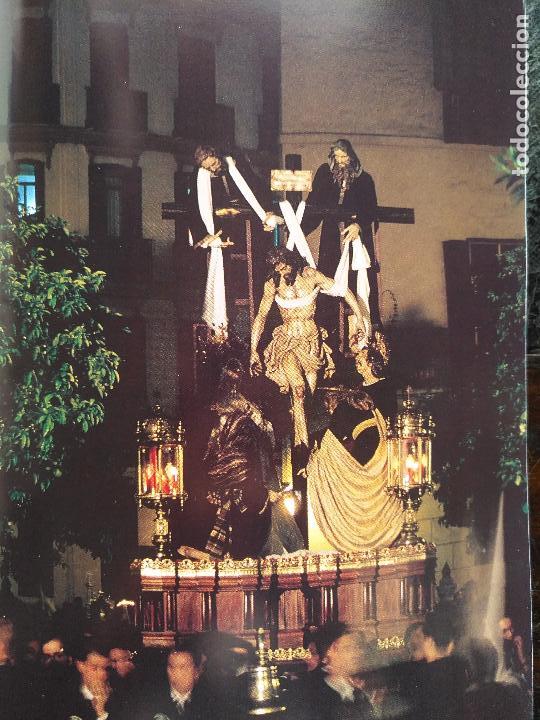 Catalogues publicitaires: 24 x 16,5 hoja coleccionable procesion semana santa malaga - virgen o cristo . trono ..hoja completa