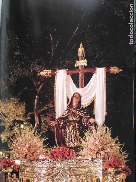 Catalogues publicitaires: 24 x 16,5 hoja coleccionable procesion semana santa malaga - virgen o cristo . trono ..hoja completa
