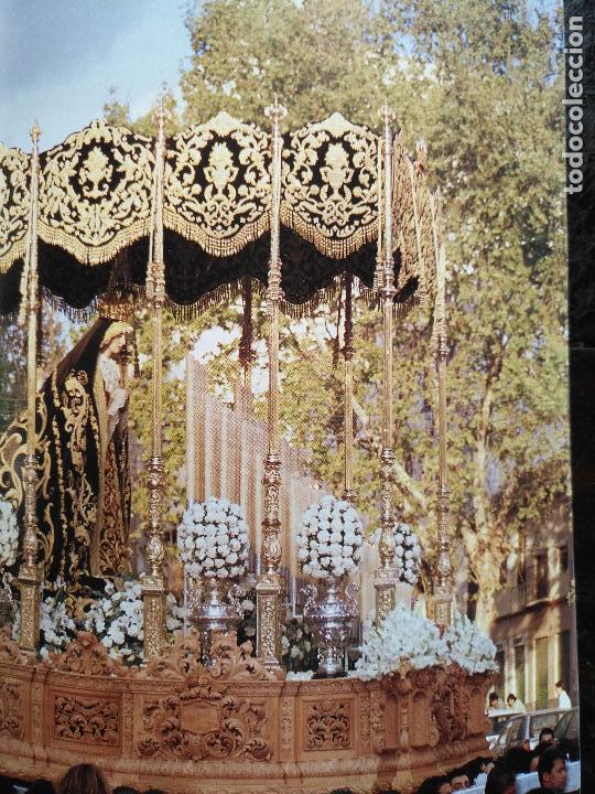 Catalogues publicitaires: 24 x 16,5 hoja coleccionable procesion semana santa malaga - virgen o cristo . trono ..hoja completa