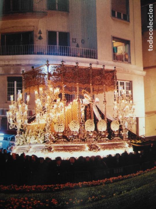 Catalogues publicitaires: 24 x 16,5 hoja coleccionable procesion semana santa malaga - virgen o cristo . trono ..hoja completa