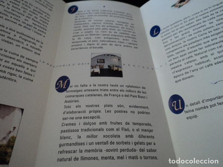 Cat&aacute;logos publicitarios: restaurant la rectoria d&acute;oris - Foto 2