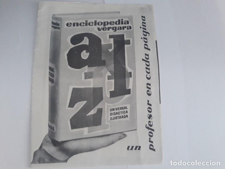 Cat&aacute;logos publicitarios: Vergara Editorial 1960 una enciclopedia para la juventud. 250 pesetas
