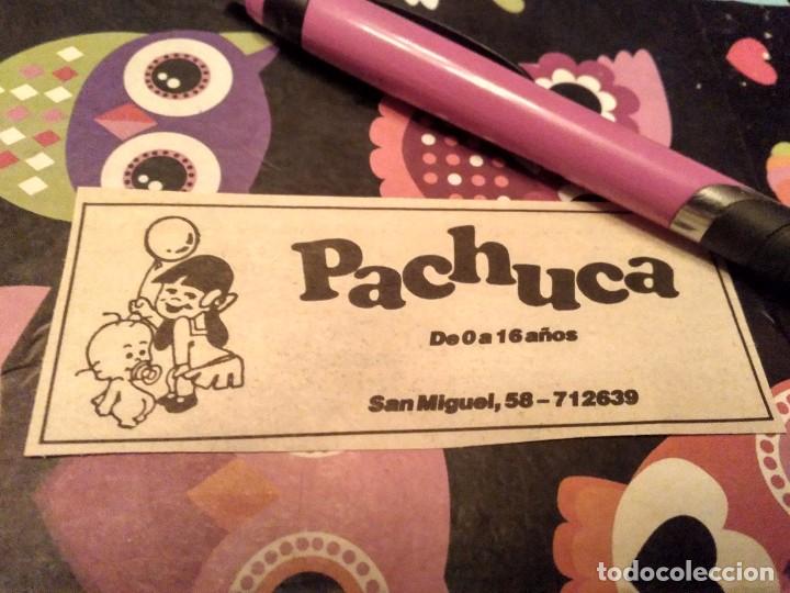 Cat&aacute;logos publicitarios: ANTIGUO RECORTE PUBLICIDAD A&Ntilde;OS 80 PACHUCA ROPA INFANTIL DE 0 A 16 A&Ntilde;OS SAN MIGUEL 58 MALLORCA