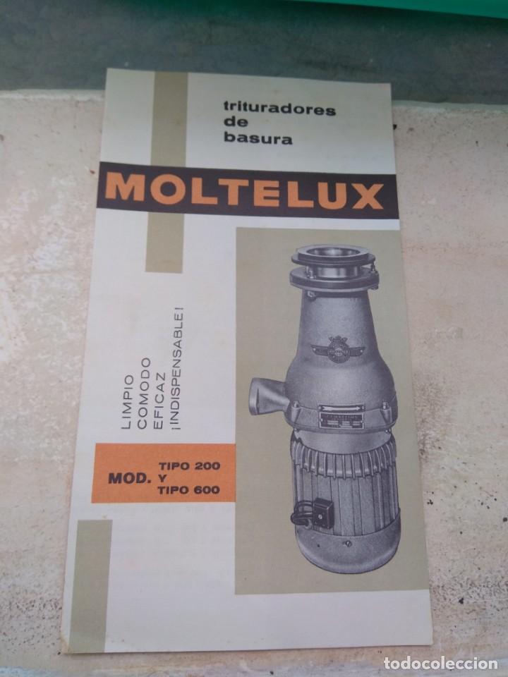 Catalogues publicitaires: Cat&aacute;logo Trituradores de Basura Moltelux