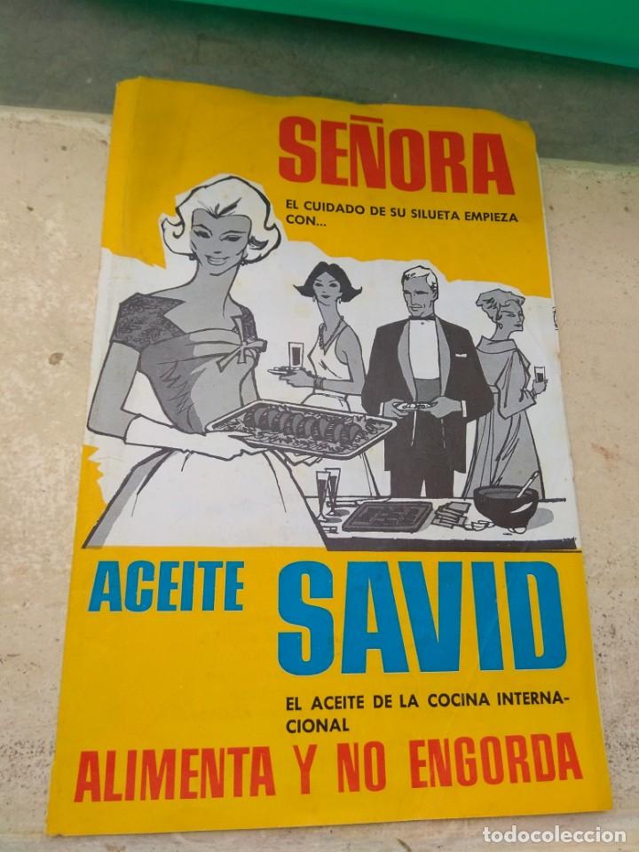 Catalogues publicitaires: Raro Cat&aacute;logo Publicitario Aceite Savid Diet&eacute;tico - Dietisa.S.A Barcelona
