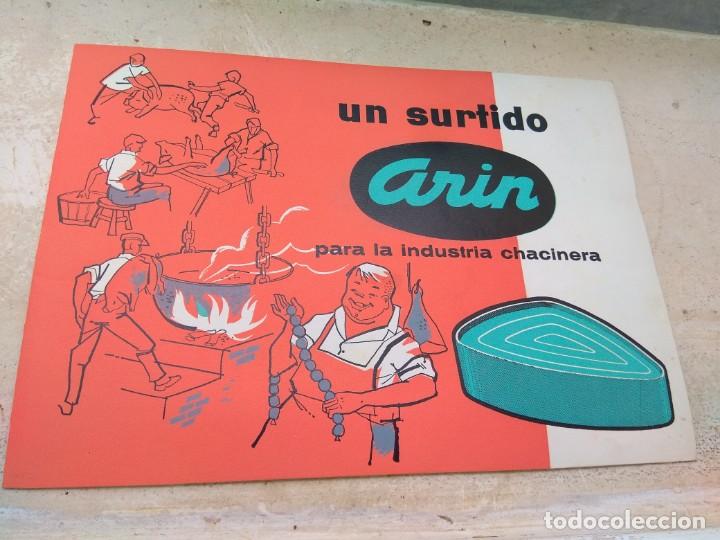 Catalogues publicitaires: Cat&aacute;logo Publicitario Arin Industria Chacinera - Carnicer&iacute;a - Talleres Irmill S.L Barcelona