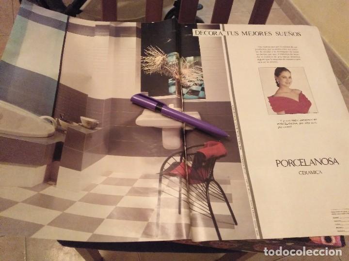 Cat&aacute;logos publicitarios: ANTIGUO ANUNCIO PUBLICIDAD A&Ntilde;OS 80 PORCELANOSA CERAMICA ISABEL PREYSLER