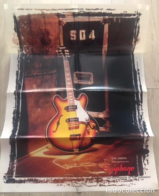 Werbekataloge: catalogo poster de guitarras epiphone