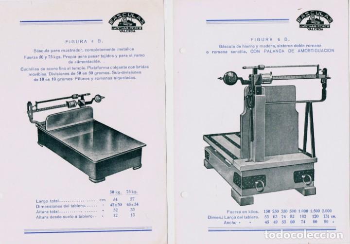 Cataloghi pubblicitari: CATALOGO BASCULAS PESAS CAJA DE CAUDALES. VALENCIA