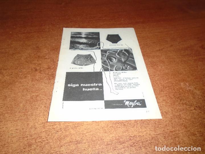 Cat&aacute;logos publicitarios: PUBLICIDAD EN PRENSA 1955: SKI-JAMA Y BA&Ntilde;ADOR MEYBA