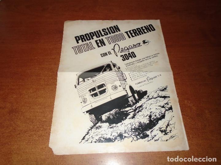 Cat&aacute;logos publicitarios: PUBLICIDAD EN PRENSA DE 1967: PEGASO 3040