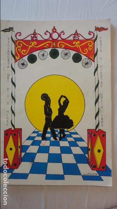 Cataloghi pubblicitari: FERIA Y FIESTAS.VILLANUEVA DEL RIO Y MINAS 1983