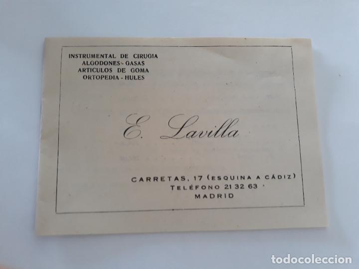 Cat&aacute;logos publicitarios: CATALOGO INSTRUMENTAL DE CIRUGIA. E LAVILLA - Foto 1