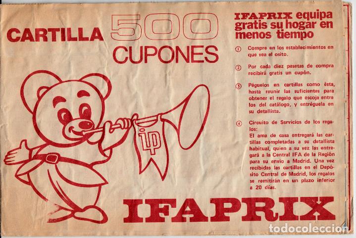 Cat&aacute;logos publicitarios: LIBRETA CON 500 CUPONES - VI&Ntilde;ETAS - IFAPRIX - Foto 1