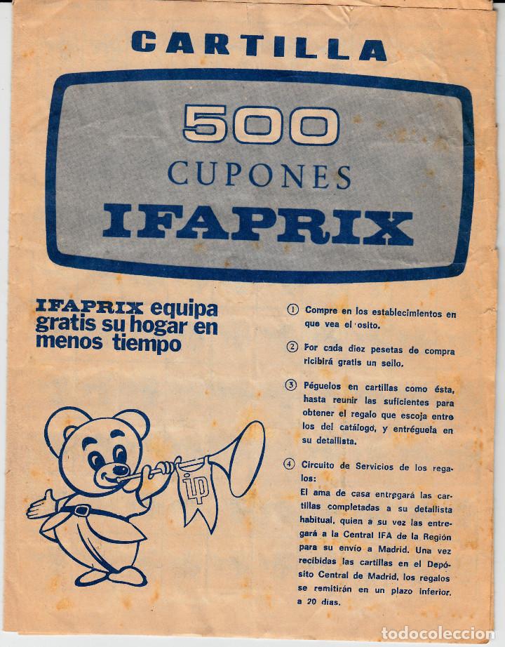 Cat&aacute;logos publicitarios: LIBRETA CON  CUPONES - VI&Ntilde;ETAS - IFAPRIX - Foto 1