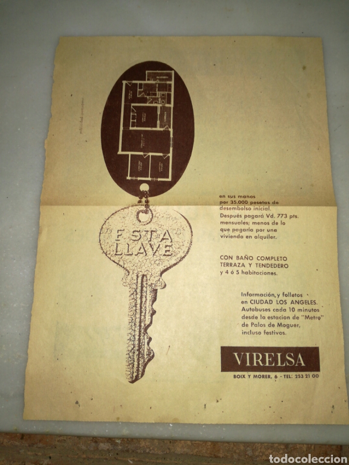 Catalogues publicitaires: Recortede publicidad Virelsa y Tablex