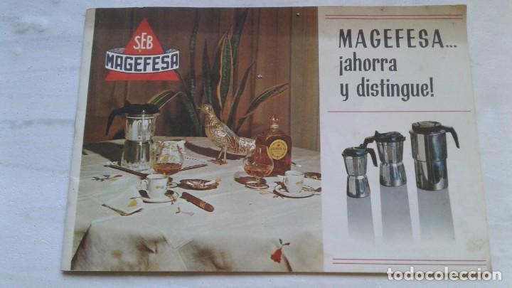 Advertising Catalogs: ANTIGUO CATALOGO DE RECETAS MAGEFESA-A&Ntilde;O 1968