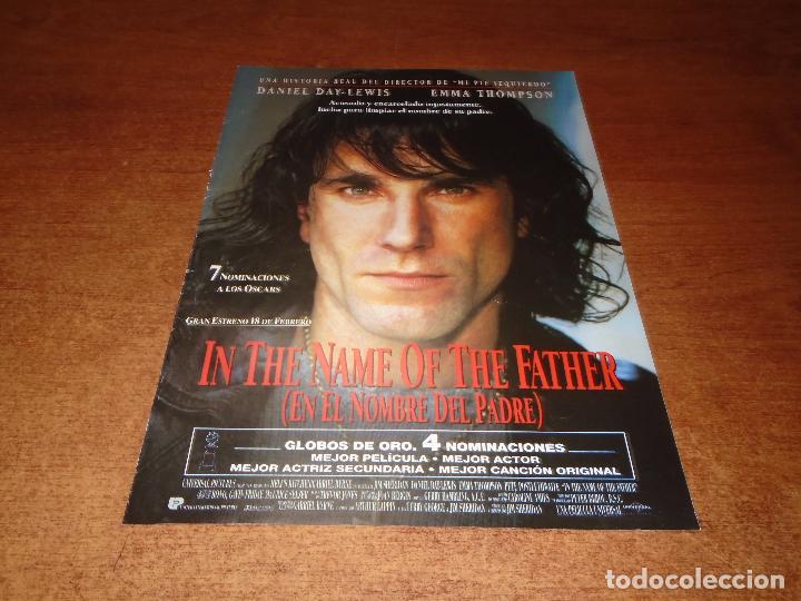 Catalogues publicitaires: PUBLICIDAD CINE EN PRENSA 1994: EN EL NOMBRE DEL PADRE CON DANIEL DAY-LEWIS Y EMMA THOMPSON
