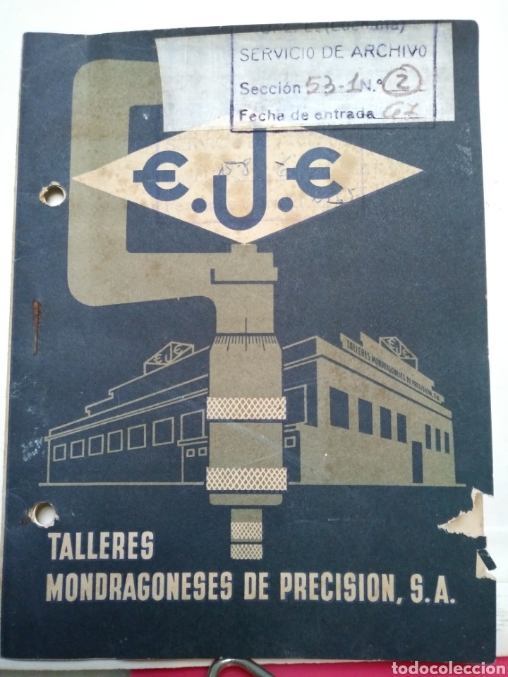 Cat&aacute;logos publicitarios: E.J.E. TALLERES MONDRAGONESES DE PRECISION.