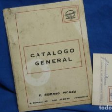 Catálogos publicitarios: -ANTIGUO CATÁLOGO GENERAL DE RESISTENCIAS CROMANOX. Lote 145012598