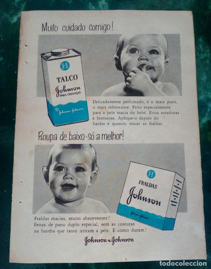 Cat&aacute;logos publicitarios: Vintage publicidade Johnson&Johnson 1957 - Foto 1