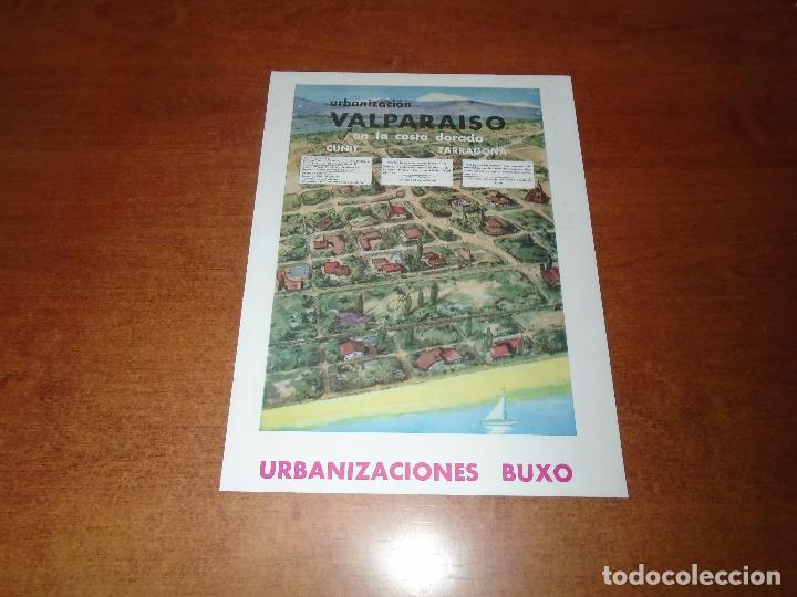 Cat&aacute;logos publicitarios: PUBLICIDAD 1964: URBANIZACIONES BUXO,  VALPARAISO. CUNIT, TARRAGONA - VINOS DALMAU HNOS.