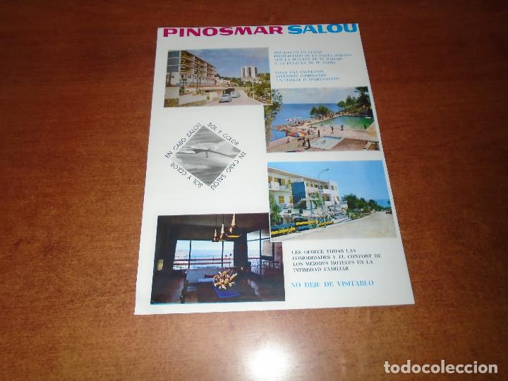 Cat&aacute;logos publicitarios: PUBLICIDAD 1964: CHALETS, APARTAMENTOS PINOSMAR SALOU, TARRAGONA