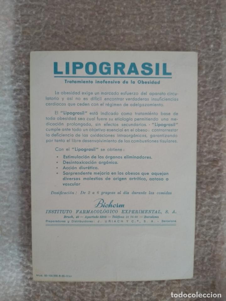 Cat&aacute;logos publicitarios: Publicidad Lipograsil - Foto 2