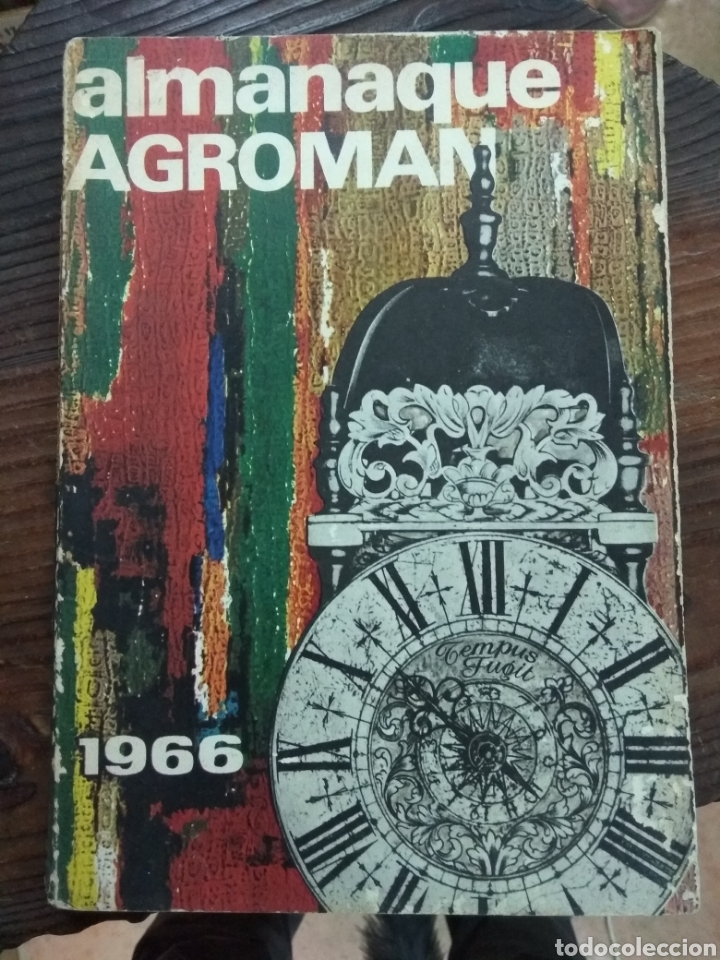 Cat&aacute;logos publicitarios: Almanaque Agroman. A&ntilde;o 1966 - Foto 1