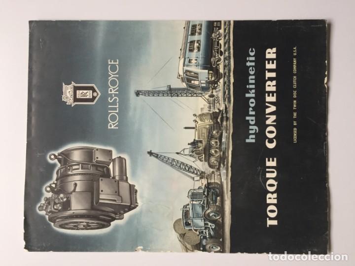 Cat&aacute;logos publicitarios: ROLLS-ROYCE, Hidrokinetic Torque Converter - Foto 1