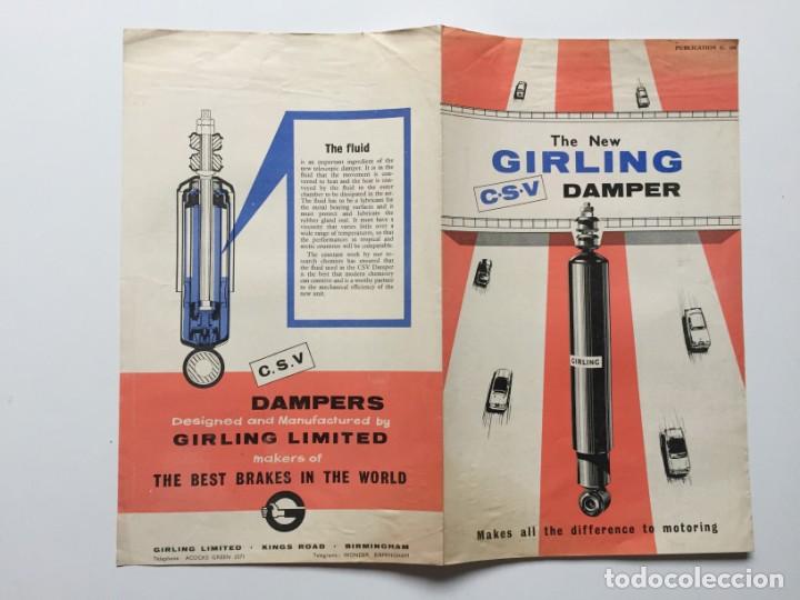 Cat&aacute;logos publicitarios: Catalogo suspensi&oacute;n GIRLING Damper - Foto 1
